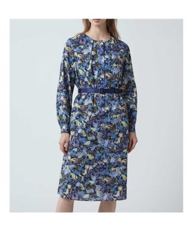 【アクアスキュータム/Aquascutum】のLIBERTY FLOWER DRESS 人気、トレンドファッション・服の通販 founy(ファニー) ファッション Fashion レディースファッション Fashion for Women ワンピース Dresses フォーマル・パーティードレス・結婚式用ドレス Elegant & Casual Dresses コンパクト Compact, Small Size サテン Satin, Glossy Fabric チェスターコート Chester Coat, Long Coat フレア Flare, Flared プリント Print, Printed Pattern モチーフ Motif, Design Theme ラグジュアリー Luxury, Elegant おすすめ Recommended / Our Picks エレガント 上品 Elegant |ID:prp329100004815598