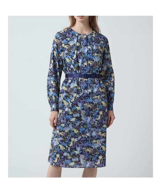 【アクアスキュータム/Aquascutum】のLIBERTY FLOWER DRESS 人気、トレンドファッション・服の通販 founy(ファニー) ファッション Fashion レディースファッション Fashion for Women ワンピース Dresses フォーマル・パーティードレス・結婚式用ドレス Elegant & Casual Dresses コンパクト Compact, Small Size サテン Satin, Glossy Fabric チェスターコート Chester Coat, Long Coat フレア Flare, Flared プリント Print, Printed Pattern モチーフ Motif, Design Theme ラグジュアリー Luxury, Elegant おすすめ Recommended / Our Picks エレガント 上品 Elegant other-1|ID: prp329100004815598 ipo3291000000034977068
