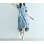 【ローズティアラ/Rose Tiara】のライトデニムボリュームスリーブワンピース 人気、トレンドファッション・服の通販 founy(ファニー) ファッション Fashion レディースファッション Fashion for Women ワンピース Dresses 切替 Switching, Contrast Panel スタンダード Standard, Basic スマート Smart, Elegant スリーブ Sleeve, Long Sleeve / Short Sleeve デニム Denim, Jeans Material フェミニン Feminine, Girly プリント Print, Printed Pattern ポケット Pocket, Pocket Detail エレガント 上品 Elegant thumbnail ダークブルー|ID: prp329100004815599 ipo3291000000034977074