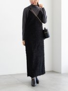 【テチチ/Te chichi】のカットジャガードキャミワンピース 人気、トレンドファッション・服の通販 founy(ファニー) ファッション Fashion レディースファッション Fashion for Women ワンピース Dresses キャミソールワンピース Camisole Dresses キャミワンピース Cami Dress, Slip Dress シンプル Simple, Minimal デニム Denim, Jeans Material ワイド Wide, Wide Fit thumbnail ブラック|ID: prp329100004815609 ipo3291000000034977129