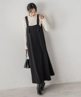 【ドロワット ロートレアモン/Droite Lautreamont】の両面ピーチ起毛ジャンスカ≪洗濯機で洗える≫ 人気、トレンドファッション・服の通販 founy(ファニー) ファッション Fashion レディースファッション Fashion for Women 洗える Machine Washable ショルダー Shoulder, Shoulder Strap ジップ Zip, Zipper ストレッチ Stretch, Stretchy Fabric タートル Turtleneck, Turtle Collar ツイード Twill, Twill Weave トレンド Trend, Trending Now ノースリーブ Sleeveless, No-Sleeve ピーチ Peach, Soft Touch フェミニン Feminine, Girly 無地 Plain, Solid Color リブニット Rib Knit, Ribbed Knit 冬 Winter / This Winter A/W・秋冬 Autumn/Winter エレガント 上品 Elegant 2025年 2025 2025-2026秋冬・A/W Autumn/Winter 2025–26 AW25–26 |ID:prp329100004815632