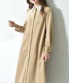 【インタープラネット/INTERPLANET】のレース衿2WAYワンピース 人気、トレンドファッション・服の通販 founy(ファニー) ファッション Fashion レディースファッション Fashion for Women ワンピース Dresses エレガント 上品 Elegant ストレッチ Stretch, Stretchy Fabric テクスチャー Texture, Textured Fabric レース Lace, Lace Fabric thumbnail キャメル|ID: prp329100004815635 ipo3291000000034977275