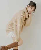 【パルグループ/PAL GROUP】の【Chico】タートルルーズニットワンピース 人気、トレンドファッション・服の通販 founy(ファニー) ファッション Fashion レディースファッション Fashion for Women ワンピース Dresses ニットワンピース Knit Dresses タートルネック Turtleneck, High Neck トレンド Trend, Trending Now ロング Long, Long-Length おすすめ Recommended / Our Picks thumbnail ベージュ|ID: prp329100004815644 ipo3291000000034977316