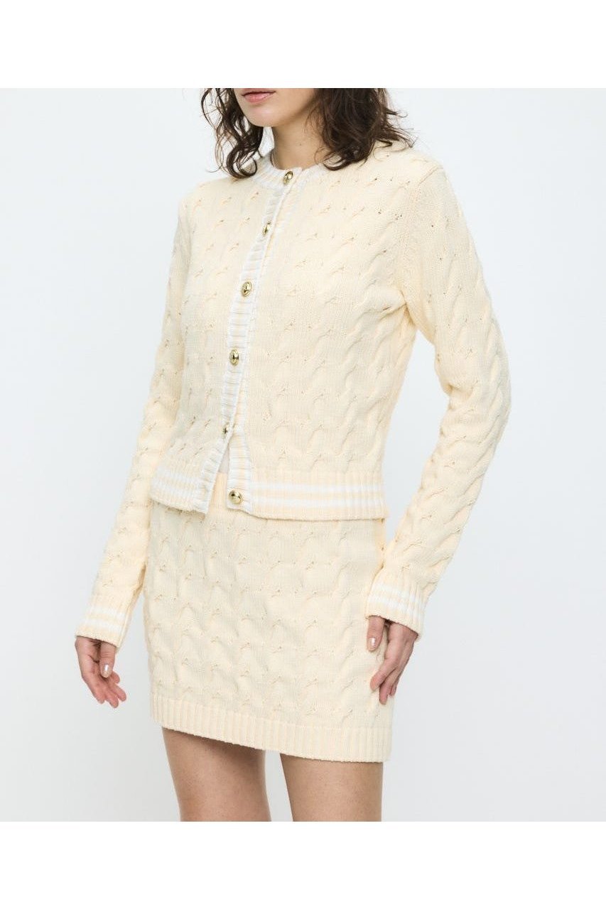 【マウジー/moussy】のLINE CABLE 2PIECES セットアップ インテリア・キッズ・メンズ・レディースファッション・服の通販 founy(ファニー) ファッション Fashion レディースファッション Fashion for Women セットアップ Matching Sets インナー Innerwear カーディガン Cardigan, Knitwear クラシック Classic, Timeless Style 今季 This Season, Current Season スウェット / スエット Sweatshirt, Sweatwear スニーカー Sneakers, Trainers セットアップ Set-Up, Coordinated Outfit ダウン Down, Puffer デニム Denim, Jeans Material トレンド Trend, Trending Now ドレス Dress, One-Piece 人気 Popular, Best Seller バランス Balance, Style Balance ミックス Mix, Mixed Style ミニスカート Mini Skirt, Short Skirt 再入荷 Restock / Back in Stock おすすめ Recommended / Our Picks ECRU|ID: prp329100004815645 ipo3291000000034977328