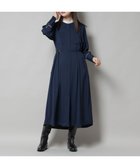 【ナノ ユニバース/nano universe】のスタンドバイカラーベルト付きワンピース 人気、トレンドファッション・服の通販 founy(ファニー) ファッション Fashion レディースファッション Fashion for Women ワンピース Dresses ベルト&ウエストマーク Belts & Waist Accessories アクセサリー Fashion Accessories カフス Cuff Design ジョーゼット Georgette, Semi-Sheer Fabric スタンド Stand Collar, Upright Stand バランス Balance, Style Balance フロント Front, Front Design ポケット Pocket, Pocket Detail ラウンド Round, Round Neck ロング Long, Long-Length 2025年 2025 2025-2026秋冬・A/W Autumn/Winter 2025–26 AW25–26 thumbnail ネイビー|ID: prp329100004815652 ipo3291000000034977402