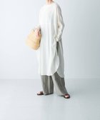 【かぐれ/kagure / URBAN RESEARCH】のガーゼロングチュニック 人気、トレンドファッション・服の通販 founy(ファニー) ファッション Fashion レディースファッション Fashion for Women トップス・カットソー Cut & Sew Tops カフス Cuff Design スリット Slit, Slit Detail チュニック Tunic, Long Top ベスト Vest, Waistcoat ロング Long, Long-Length ワイド Wide, Wide Fit A/W・秋冬 Autumn/Winter 冬 Winter / This Winter おすすめ Recommended / Our Picks 2025年 2025 2025-2026秋冬・A/W Autumn/Winter 2025–26 AW25–26 thumbnail IVORY|ID: prp329100004815657 ipo3291000000034977450