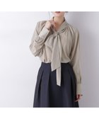 【ナノ ユニバース/nano universe】のドビードットリボンタイブラウス 人気、トレンドファッション・服の通販 founy(ファニー) ファッション Fashion レディースファッション Fashion for Women トップス・カットソー Cut & Sew Tops シャツ・ブラウス・オフィスカジュアル Elegant Blouses & Button-Ups ウォッシャブル Machine Washable オケージョン Occasion Wear 春 Spring ギャザー Gathered, Ruffled ジャケット Jacket, Outerwear デニム Denim, Jeans Material ドット Polka Dot, Dot Pattern フロント Front, Front Design リボン Ribbon, Bow ワイド Wide, Wide Fit おすすめ Recommended / Our Picks 2026年 2026 thumbnail グレージュ3|ID: prp329100004815673 ipo3291000000034977636