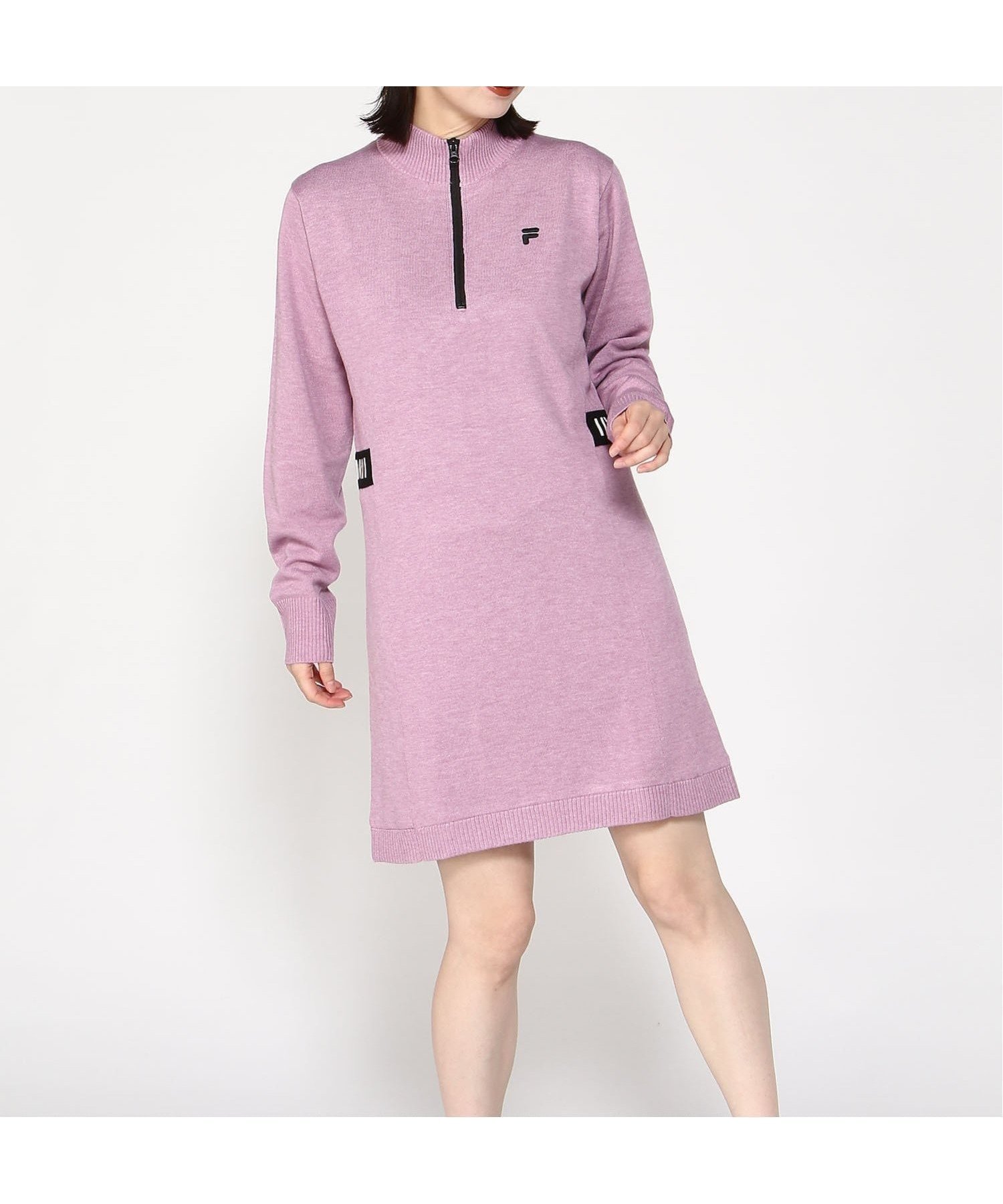 【その他のブランド/Other】のFILA GOLF 長袖ワンピース ゴルフ インテリア・キッズ・メンズ・レディースファッション・服の通販 founy(ファニー) ファッション Fashion レディースファッション Fashion for Women ワンピース Dresses ゴルフ Golf アクリル Acrylic Material スポーツ Sports, Activewear ミックス Mix, Mixed Style A/W・秋冬 Autumn/Winter 長袖 Long Sleeve, Full Sleeve PK|ID: prp329100004815674 ipo3291000000034977642