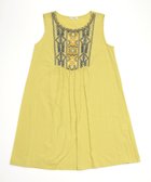 【タバサ/TABASA】のエスニック刺繍チュニック 人気、トレンドファッション・服の通販 founy(ファニー) ファッション Fashion レディースファッション Fashion for Women トップス・カットソー Cut & Sew Tops エスニック Ethnic Style ギャザー Gathered, Ruffled チュニック Tunic, Long Top ノースリーブ Sleeveless, No-Sleeve ヨーク Yoke, Yoke Design リラックス Relax, Relaxed Fit 切替 Switching, Contrast Panel thumbnail イエロー|ID: prp329100004815680 ipo3291000000034977696