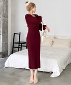 【ロイヤルパーティー/ROYAL PARTY】のニットアンサンブルタイトワンピース 人気、トレンドファッション・服の通販 founy(ファニー) ファッション Fashion レディースファッション Fashion for Women ワンピース Dresses アンサンブル Ensemble Set カーディガン Cardigan, Knitwear スリーブ Sleeve, Long Sleeve / Short Sleeve フロント Front, Front Design 秋 Autumn thumbnail ボルドー|ID: prp329100004815682 ipo3291000000034977709