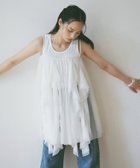 【エイミーイストワール/eimy istoire】のリブタンクセットボリュームチュールチュニック 人気、トレンドファッション・服の通販 founy(ファニー) ファッション Fashion レディースファッション Fashion for Women トップス・カットソー Cut & Sew Tops インナー Innerwear 軽量 Lightweight, Ultra Light ショート Short, Short Length スキニーデニム Skinny Jeans, Slim Jeans ストレッチ Stretch, Stretchy Fabric チュニック Tunic, Long Top チュール Tulip, Tulip Motif ドレープ Drape, Draping Fabric バランス Balance, Style Balance フェミニン Feminine, Girly フリル Frill, Ruffle マーメイド Mermaid, Fishtail Silhouette ランダム Random, Irregular 再入荷 Restock / Back in Stock thumbnail WHITE|ID: prp329100004815685 ipo3291000000034977738