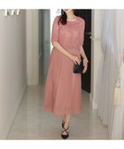 【プールヴー/PourVous】のレース プリーツスカート結婚式オケージョンドレス同窓会パーティードレスお呼ばれ 人気、トレンドファッション・服の通販 founy(ファニー) ファッション Fashion レディースファッション Fashion for Women スカート Skirts プリーツスカート / 上品フェミニンスタイル Pleated Skirts アクセサリー Fashion Accessories クラッチ Clutch, Clutch Bag シフォン Chiffon, Lightweight Fabric シューズ Shoes, Footwear シンプル Simple, Minimal スカラップ Scallop, Scalloped Edge ドッキング Docking, Mixed Material ドレス Dress, One-Piece 長袖 Long Sleeve, Full Sleeve フィット Fit, Slim Fit フォーマル Formal, Dressy フレア Flare, Flared プリーツ Pleats, Pleated 半袖 Short Sleeve, Half Sleeve ラウンド Round, Round Neck レース Lace, Lace Fabric ロング Long, Long-Length 楽ちん Easy Fit, Comfortable プチプライス・低価格 Affordable / Budget Price おすすめ Recommended / Our Picks エレガント 上品 Elegant 入学式 Entrance Ceremony 卒業式 Graduation Ceremony 結婚式 Wedding 二次会 After Party thumbnail モーブピンク|ID: prp329100004815686 ipo3291000000034977766