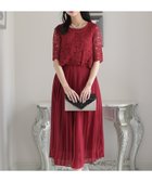 【プールヴー/PourVous】のレース プリーツスカート結婚式オケージョンドレス同窓会パーティードレスお呼ばれ 人気、トレンドファッション・服の通販 founy(ファニー) ファッション Fashion レディースファッション Fashion for Women スカート Skirts プリーツスカート / 上品フェミニンスタイル Pleated Skirts アクセサリー Fashion Accessories クラッチ Clutch, Clutch Bag シフォン Chiffon, Lightweight Fabric シューズ Shoes, Footwear シンプル Simple, Minimal スカラップ Scallop, Scalloped Edge ドッキング Docking, Mixed Material ドレス Dress, One-Piece 長袖 Long Sleeve, Full Sleeve フィット Fit, Slim Fit フォーマル Formal, Dressy フレア Flare, Flared プリーツ Pleats, Pleated 半袖 Short Sleeve, Half Sleeve ラウンド Round, Round Neck レース Lace, Lace Fabric ロング Long, Long-Length 楽ちん Easy Fit, Comfortable プチプライス・低価格 Affordable / Budget Price おすすめ Recommended / Our Picks エレガント 上品 Elegant 入学式 Entrance Ceremony 卒業式 Graduation Ceremony 結婚式 Wedding 二次会 After Party thumbnail ボルドー|ID: prp329100004815686 ipo3291000000034977768