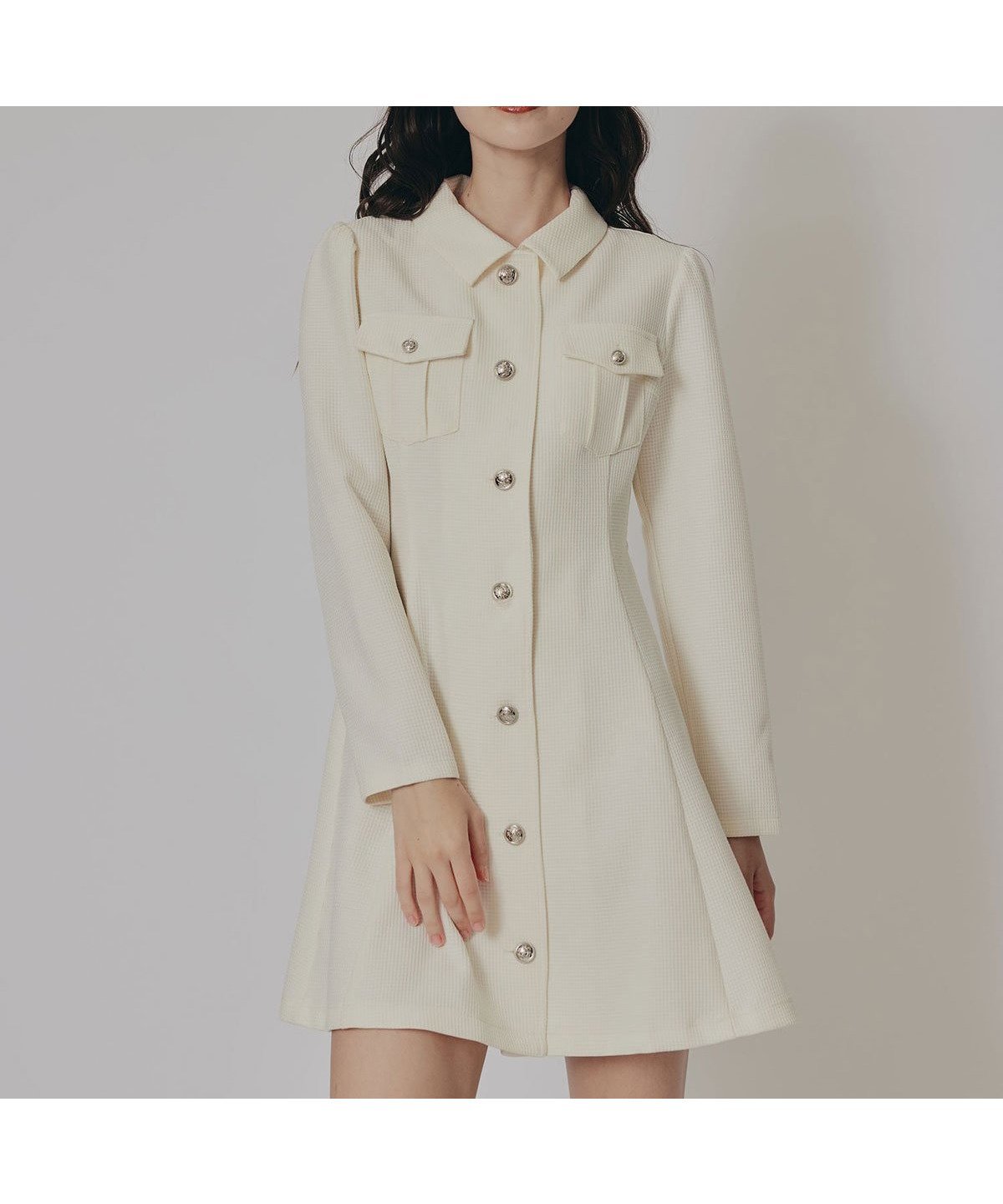 【レディアゼル/REDYAZEL】のエンブレムボタンマイクロワッフルシャツワンピース 人気、トレンドファッション・服の通販 founy(ファニー) ファッション Fashion レディースファッション Fashion for Women ワンピース Dresses シャツワンピース / 1枚で着映えコーデ Shirt Dresses クラシカル Classical, Vintage-Inspired スリーブ Sleeve, Long Sleeve / Short Sleeve フィット Fit, Slim Fit フレア Flare, Flared ロング Long, Long-Length ワッフル Waffle, Waffle Knit エレガント 上品 Elegant 今季 This Season, Current Season A/W・秋冬 Autumn/Winter ビジネス 仕事 通勤 Business / Work / Commuting other-1|ID: prp329100004815696 ipo3291000000034977854