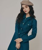 【レディアゼル/REDYAZEL】のエンブレムボタンマイクロワッフルシャツワンピース 人気、トレンドファッション・服の通販 founy(ファニー) ファッション Fashion レディースファッション Fashion for Women ワンピース Dresses シャツワンピース / 1枚で着映えコーデ Shirt Dresses クラシカル Classical, Vintage-Inspired スリーブ Sleeve, Long Sleeve / Short Sleeve フィット Fit, Slim Fit フレア Flare, Flared ロング Long, Long-Length ワッフル Waffle, Waffle Knit エレガント 上品 Elegant 今季 This Season, Current Season A/W・秋冬 Autumn/Winter ビジネス 仕事 通勤 Business / Work / Commuting thumbnail グリーン|ID: prp329100004815696 ipo3291000000034977858