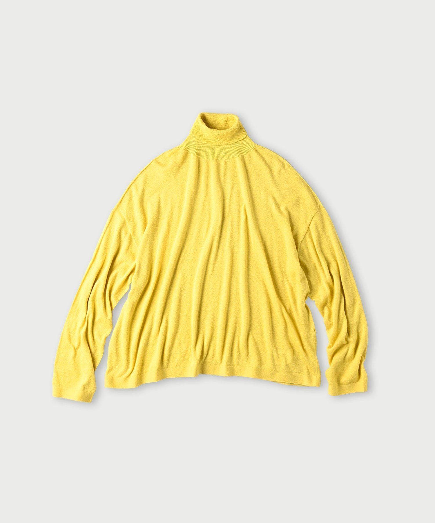 【フォーティファイブ アール/45R】のホール超ガーゼのMタートル インテリア・キッズ・メンズ・レディースファッション・服の通販 founy(ファニー) 　ファッション　Fashion　レディースファッション　Fashion for Women　なめらか　Smooth, Silky Texture　タートル　Turtleneck, Turtle Collar　タートルネック　Turtleneck, High Neck　ニューヨーク　New York, NYC Style　エレガント 上品　Elegant　夕焼けイエロー|ID: prp329100004815705 ipo3291000000034977963