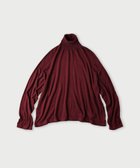 【フォーティファイブ アール/45R】のホール超ガーゼのMタートル 人気、トレンドファッション・服の通販 founy(ファニー) ファッション Fashion レディースファッション Fashion for Women なめらか Smooth, Silky Texture タートル Turtleneck, Turtle Collar タートルネック Turtleneck, High Neck ニューヨーク New York, NYC Style エレガント 上品 Elegant thumbnail エンジ|ID: prp329100004815705 ipo3291000000034977964