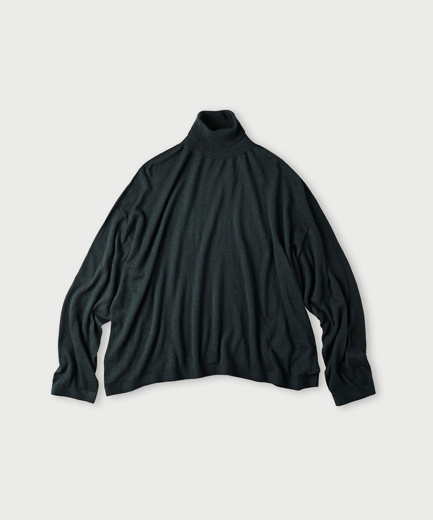 【フォーティファイブ アール/45R】のホール超ガーゼのMタートル インテリア・キッズ・メンズ・レディースファッション・服の通販 founy(ファニー) 　ファッション　Fashion　レディースファッション　Fashion for Women　なめらか　Smooth, Silky Texture　タートル　Turtleneck, Turtle Collar　タートルネック　Turtleneck, High Neck　ニューヨーク　New York, NYC Style　エレガント 上品　Elegant　ダークグリーン|ID: prp329100004815705 ipo3291000000034977966