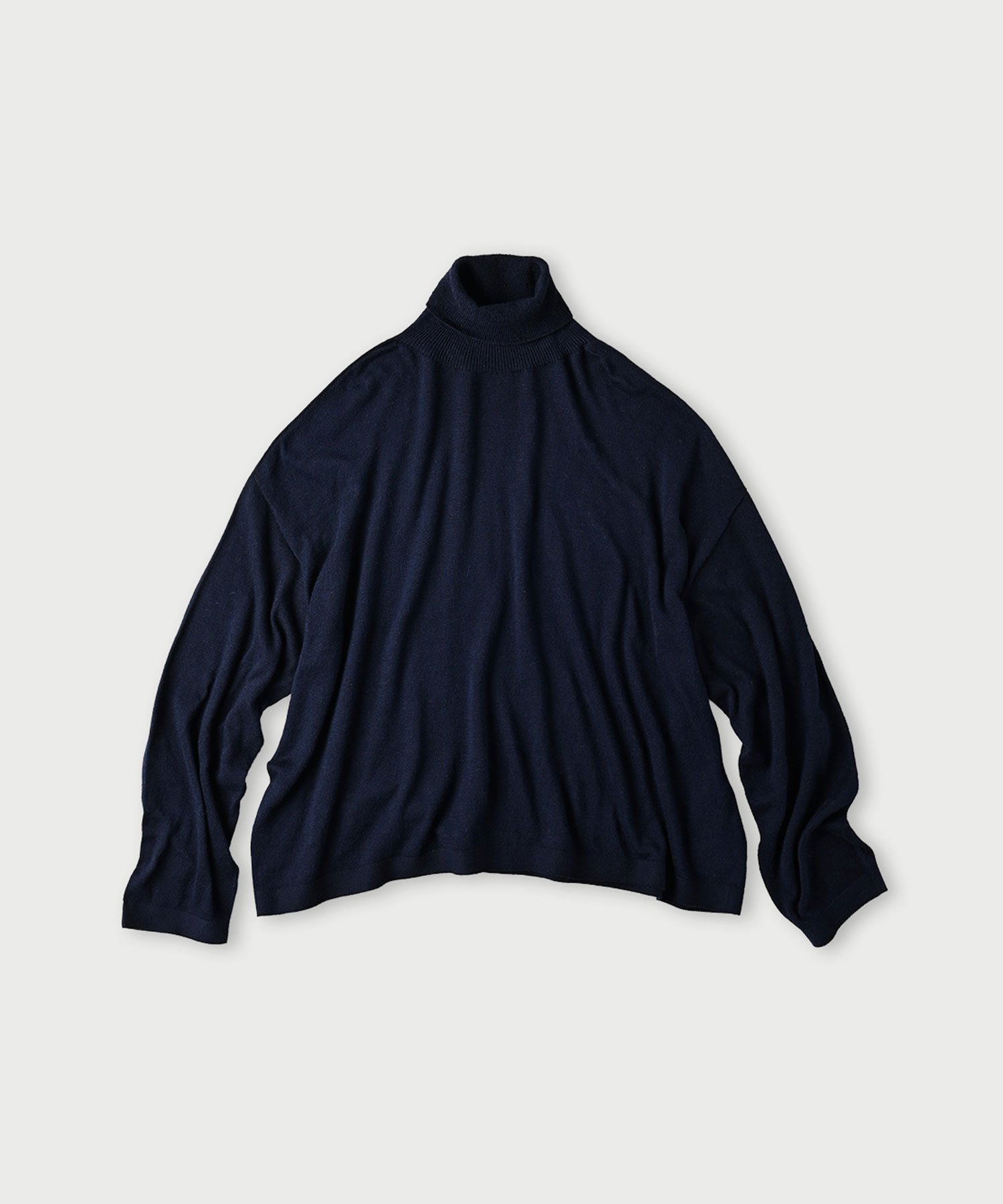 【フォーティファイブ アール/45R】のホール超ガーゼのMタートル インテリア・キッズ・メンズ・レディースファッション・服の通販 founy(ファニー) 　ファッション　Fashion　レディースファッション　Fashion for Women　なめらか　Smooth, Silky Texture　タートル　Turtleneck, Turtle Collar　タートルネック　Turtleneck, High Neck　ニューヨーク　New York, NYC Style　エレガント 上品　Elegant　ネイビー|ID: prp329100004815705 ipo3291000000034977968