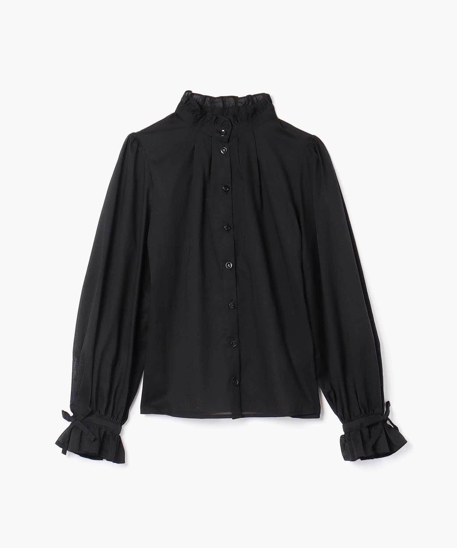 【アニエスベー ファム/agnes b. FEMME】のコットンローンロングブラウス 人気、トレンドファッション・服の通販 founy(ファニー) 　ファッション　Fashion　レディースファッション　Fashion for Women　トップス・カットソー　Cut & Sew Tops　シャツ・ブラウス・オフィスカジュアル　Elegant Blouses & Button-Ups　クラシック　Classic, Timeless Style　フリル　Frill, Ruffle　ベーシック　Basic, Essential　長袖　Long Sleeve, Full Sleeve　 other-1|ID: prp329100004815729 ipo3291000000034978394