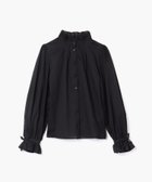 【アニエスベー ファム/agnes b. FEMME】のコットンローンロングブラウス 人気、トレンドファッション・服の通販 founy(ファニー) ファッション Fashion レディースファッション Fashion for Women トップス・カットソー Cut & Sew Tops シャツ・ブラウス・オフィスカジュアル Elegant Blouses & Button-Ups クラシック Classic, Timeless Style フリル Frill, Ruffle ベーシック Basic, Essential 長袖 Long Sleeve, Full Sleeve thumbnail ブラック|ID: prp329100004815729 ipo3291000000034978397