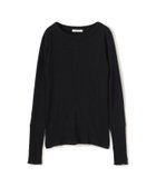 【トゥモローランド/TOMORROWLAND】のウールリブ クルーネックプルオーバー 人気、トレンドファッション・服の通販 founy(ファニー) ファッション Fashion レディースファッション Fashion for Women トップス・カットソー Cut & Sew Tops カジュアルプルオーバー・ニットトップス Pullovers & Knit Tops / Casual Pullovers インナー Innerwear コンパクト Compact, Small Size ジャケット Jacket, Outerwear スリット Slit, Slit Detail 定番 Standard, Basic Item thumbnail 19 ブラック|ID: prp329100004815754 ipo3291000000034978626