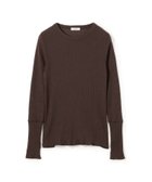 【トゥモローランド/TOMORROWLAND】のウールリブ クルーネックプルオーバー 人気、トレンドファッション・服の通販 founy(ファニー) ファッション Fashion レディースファッション Fashion for Women トップス・カットソー Cut & Sew Tops カジュアルプルオーバー・ニットトップス Pullovers & Knit Tops / Casual Pullovers インナー Innerwear コンパクト Compact, Small Size ジャケット Jacket, Outerwear スリット Slit, Slit Detail 定番 Standard, Basic Item thumbnail 49 ダークブラウン|ID: prp329100004815754 ipo3291000000034978627