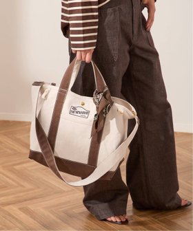 【ジャーナルスタンダード レサージュ/journal standard L'essage】の《追加 2》別注【THE NEWHOUSE】SP LEON TOTE トートバッグ 人気、トレンドファッション・服の通販 founy(ファニー) ファッション Fashion レディースファッション Fashion for Women バッグ Bags キャンバス Canvas, Canvas Fabric シンプル Simple, Minimal スタイリッシュ Stylish, Fashionable スマート Smart, Elegant バンダナ Bandana, Head Scarf 別注 Limited Edition, Custom Order 2025年 2025 2025-2026秋冬・A/W Autumn/Winter 2025–26 AW25–26 |ID:prp329100004815766