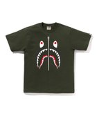 【ア ベイシング エイプ/A BATHING APE】のSHARK TEE 人気、トレンドファッション・服の通販 founy(ファニー) ファッション Fashion レディースファッション Fashion for Women ショート Short, Short Length スリーブ Sleeve, Long Sleeve / Short Sleeve フロント Front, Front Design プリント Print, Printed Pattern モチーフ Motif, Design Theme ラバー Rubber, Rubber Sole thumbnail OLIVE DRAB|ID: prp329100004815784 ipo3291000000034978965