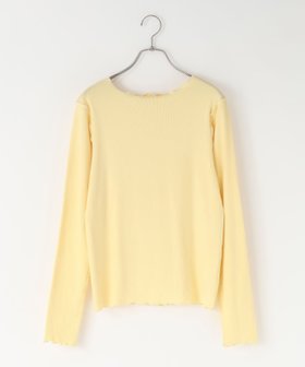 【ローリーズファーム/LOWRYS FARM】のメロークルーロングスリーブ 人気、トレンドファッション・服の通販 founy(ファニー) ファッション Fashion レディースファッション Fashion for Women おすすめ Recommended / Our Picks インナー Innerwear カットソー Cut and Sewn Top サロペット Overalls, Salopette ジャケット Jacket, Outerwear チュール Tulip, Tulip Motif ベロア Velour, Soft Velvet |ID:prp329100004815793