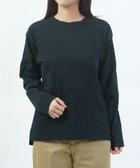 【ブルーコムブルー/BLEU COMME BLEU】のサバタム ラフィ天竺スリットツイストカラープルオーバー 人気、トレンドファッション・服の通販 founy(ファニー) ファッション Fashion レディースファッション Fashion for Women トップス・カットソー Cut & Sew Tops カジュアルプルオーバー・ニットトップス Pullovers & Knit Tops / Casual Pullovers カットソー Cut and Sewn Top シンプル Simple, Minimal ツイスト Tweed, Tweed Fabric thumbnail BLK|ID: prp329100004815796 ipo3291000000034979076