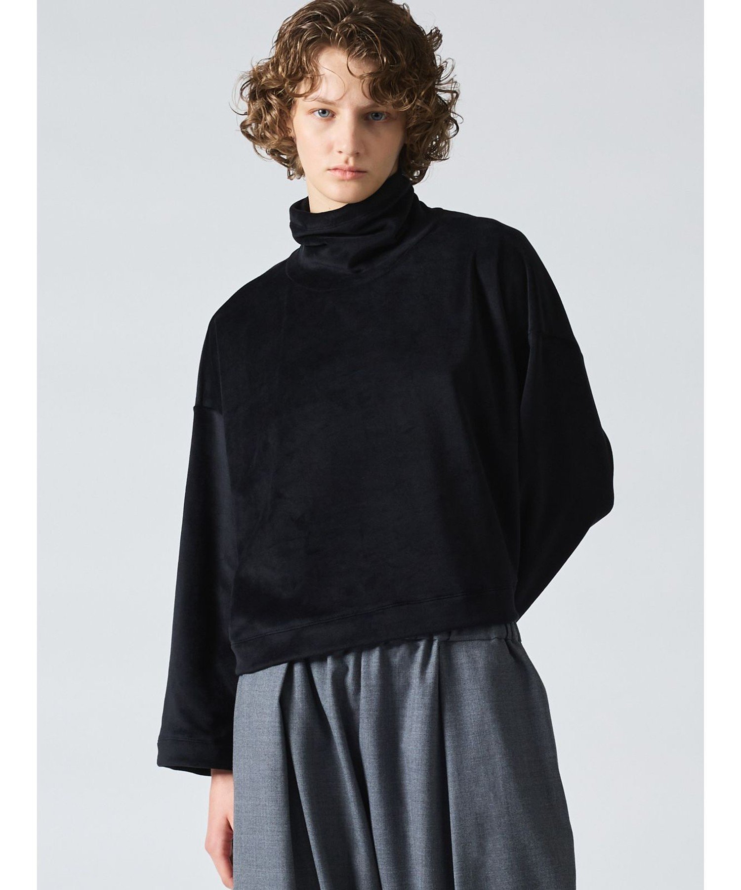 【マーコート/MARcourt】のmizuiro ind ブラッシュドハイネックショートプルオーバー 人気、トレンドファッション・服の通販 founy(ファニー) 　ファッション　Fashion　レディースファッション　Fashion for Women　トップス・カットソー　Cut & Sew Tops　カジュアルプルオーバー・ニットトップス　Pullovers & Knit Tops / Casual Pullovers　おすすめ　Recommended / Our Picks　なめらか　Smooth, Silky Texture　インナー　Innerwear　ショート　Short, Short Length　シンプル　Simple, Minimal　スタンド　Stand Collar, Upright Stand　ハイネック　High Neck, Mock Neck　ポケット　Pocket, Pocket Detail　無地　Plain, Solid Color　 other-1|ID: prp329100004815801 ipo3291000000034979100