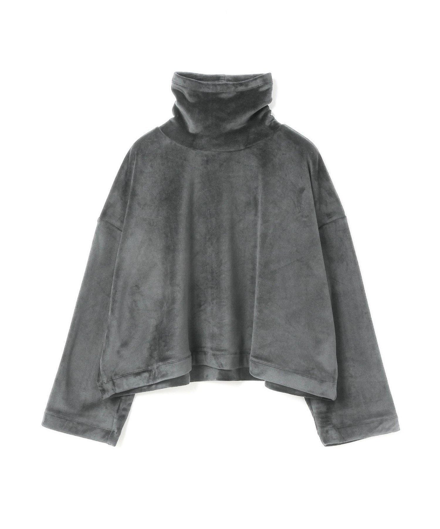 【マーコート/MARcourt】のmizuiro ind ブラッシュドハイネックショートプルオーバー インテリア・キッズ・メンズ・レディースファッション・服の通販 founy(ファニー) 　ファッション　Fashion　レディースファッション　Fashion for Women　トップス・カットソー　Cut & Sew Tops　カジュアルプルオーバー・ニットトップス　Pullovers & Knit Tops / Casual Pullovers　おすすめ　Recommended / Our Picks　なめらか　Smooth, Silky Texture　インナー　Innerwear　ショート　Short, Short Length　シンプル　Simple, Minimal　スタンド　Stand Collar, Upright Stand　ハイネック　High Neck, Mock Neck　ポケット　Pocket, Pocket Detail　無地　Plain, Solid Color　チャコールグレー|ID: prp329100004815801 ipo3291000000034979103