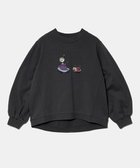 【ゴースローキャラバン/go slow caravan】のNUEVO BLANCA/ヌエヴォブランカ MOOMIN刺繍PO (WOMENS) 人気、トレンドファッション・服の通販 founy(ファニー) ファッション Fashion レディースファッション Fashion for Women おすすめ Recommended / Our Picks シンプル Simple, Minimal thumbnail ブラック|ID: prp329100004815802 ipo3291000000034979105