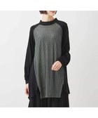【ヒロコビス/HIROKO BIS】の千鳥ベロアカットソーチュニック /洗える 人気、トレンドファッション・服の通販 founy(ファニー) ファッション Fashion レディースファッション Fashion for Women トップス・カットソー Cut & Sew Tops カットソー・ベーシックTシャツ Cut-and-Sewn Tops / Stretch Tees & Basics ベロアトップス Velour Tops / Velvet-Look Items おすすめ Recommended / Our Picks エレガント 上品 Elegant スタンド Stand Collar, Upright Stand ストレッチ Stretch, Stretchy Fabric スリーブ Sleeve, Long Sleeve / Short Sleeve ドレープ Drape, Draping Fabric フロント Front, Front Design プリント Print, Printed Pattern ベロア Velour, Soft Velvet ヨーク Yoke, Yoke Design ロング Long, Long-Length 洗える Machine Washable thumbnail ブラック|ID: prp329100004816236 ipo3291000000034982683