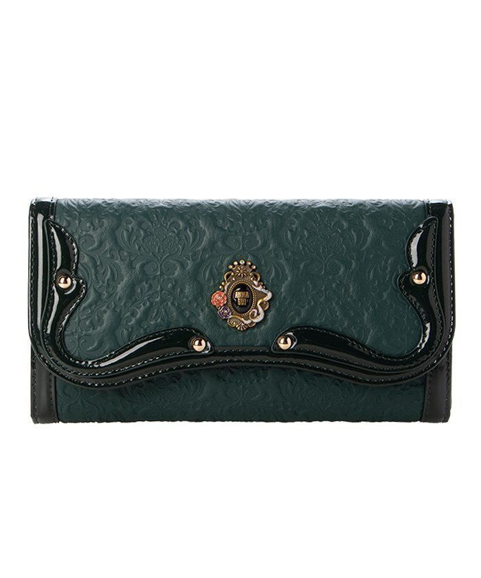 【クイーポ/KUIPO】のセルパン 口金長財布 レッド インテリア・キッズ・メンズ・レディースファッション・服の通販 founy(ファニー) 　ファッション　Fashion　レディースファッション　Fashion for Women　ミニ財布・二つ折り財布　Wallets & Card Cases　アンティーク　Antique-Inspired　エナメル　Patent Leather　ジュエリー　Jewelry, Accessories　ブローチ　Brooch, Pin Brooch　モチーフ　Motif, Design Theme　人気　Popular, Best Seller　財布　Wallet, Purse　グリーン|ID: prp329100004816265 ipo3291000000034982861