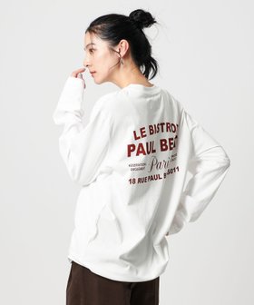 【ビューティ&ユース ユナイテッドアローズ/BEAUTY&YOUTH / UNITED ARROWS】のGift Shop BISTROT PAUL BERT ロングスリーブTシャツ 人気、トレンドファッション・服の通販 founy(ファニー) ファッション Fashion レディースファッション Fashion for Women トップス・カットソー Cut & Sew Tops シャツ・ブラウス・オフィスカジュアル Elegant Blouses & Button-Ups ロングTシャツ・Tシャツ Longline T-Shirts & Tees アクセサリー Fashion Accessories インナー Innerwear コラボ Collaboration, Collab コレクション Collection, Seasonal Line ジャケット Jacket, Outerwear スラックス Slacks, Dress Pants スリーブ Sleeve, Long Sleeve / Short Sleeve とろみ Fluid, Flowy Fabric テーブル Table, Dining Table 人気 Popular, Best Seller 長袖 Long Sleeve, Full Sleeve フランス France, French プリント Print, Printed Pattern ボトム Bottoms, Lower Wear ロング Long, Long-Length |ID:prp329100004816266