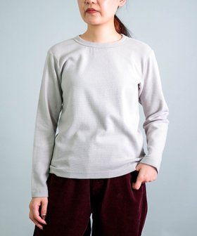 【ドミンゴ/DOMINGO】のKLフライス ロングスリーブTシャツ 人気、トレンドファッション・服の通販 founy(ファニー) ファッション Fashion レディースファッション Fashion for Women トップス・カットソー Cut & Sew Tops シャツ・ブラウス・オフィスカジュアル Elegant Blouses & Button-Ups ロングTシャツ・Tシャツ Longline T-Shirts & Tees インナー Innerwear カットソー Cut and Sewn Top シンプル Simple, Minimal スリーブ Sleeve, Long Sleeve / Short Sleeve 長袖 Long Sleeve, Full Sleeve フィット Fit, Slim Fit ベーシック Basic, Essential ポケット Pocket, Pocket Detail ミリタリー Military, Army Style ロング Long, Long-Length |ID:prp329100004816269