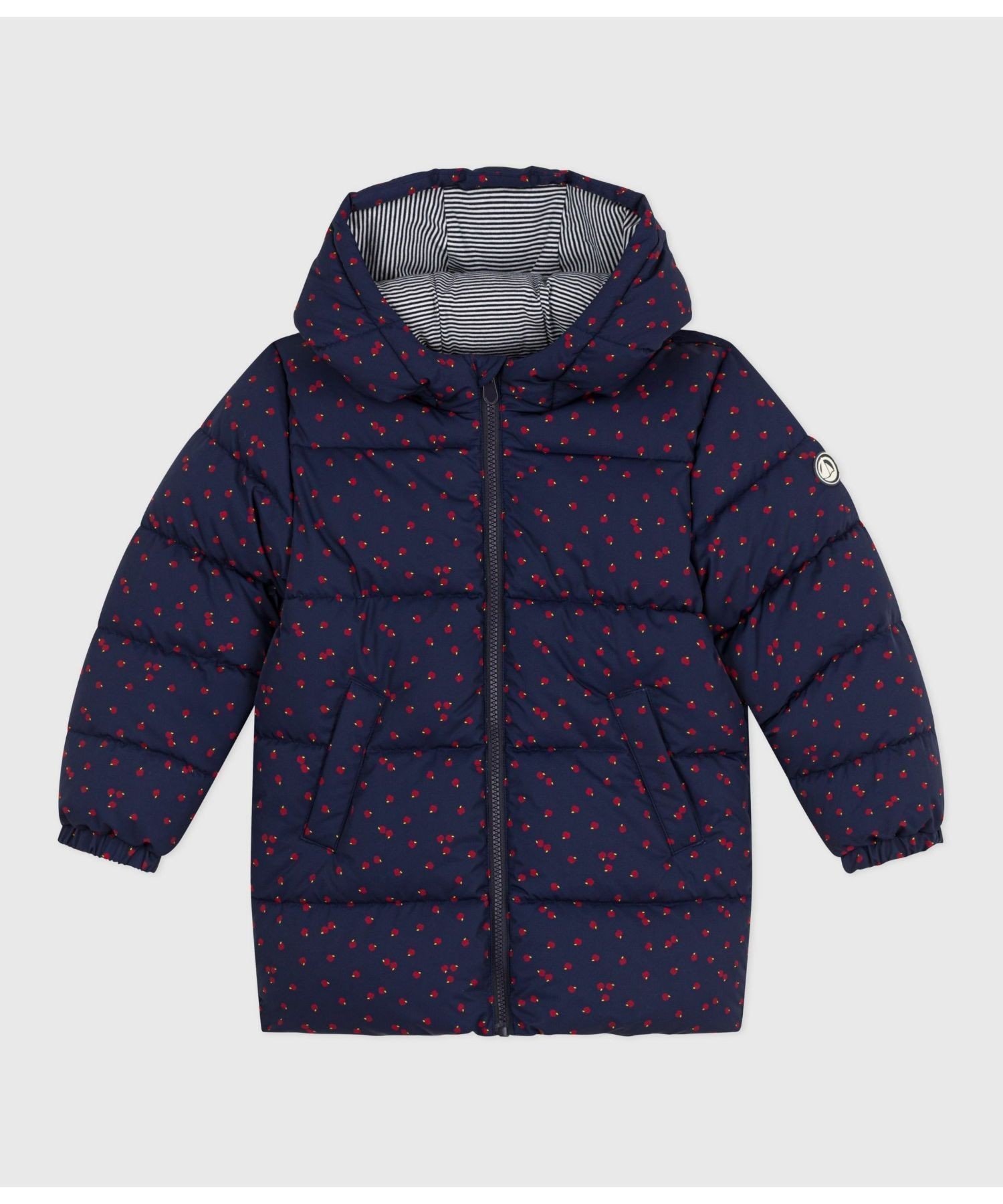 【プチバトー/PETIT BATEAU / KIDS】の中綿入りフードジャケット インテリア・キッズ・メンズ・レディースファッション・服の通販 founy(ファニー) 　ファッション　Fashion　キッズファッション　Fashion for Kids　アウター　Coat Outerwear /Kids　おすすめ　Recommended / Our Picks　ジャケット　Jacket, Outerwear　軽量　Lightweight, Ultra Light　ブルー/マルチカラー|ID: prp329100004816285 ipo3291000000034983024