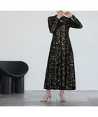 【ガール/GIRL】のスタンドカラー総レースロング丈 結婚式 ワンピース パーティードレス BK|ID: prp329100004816291 ipo3291000000035169694