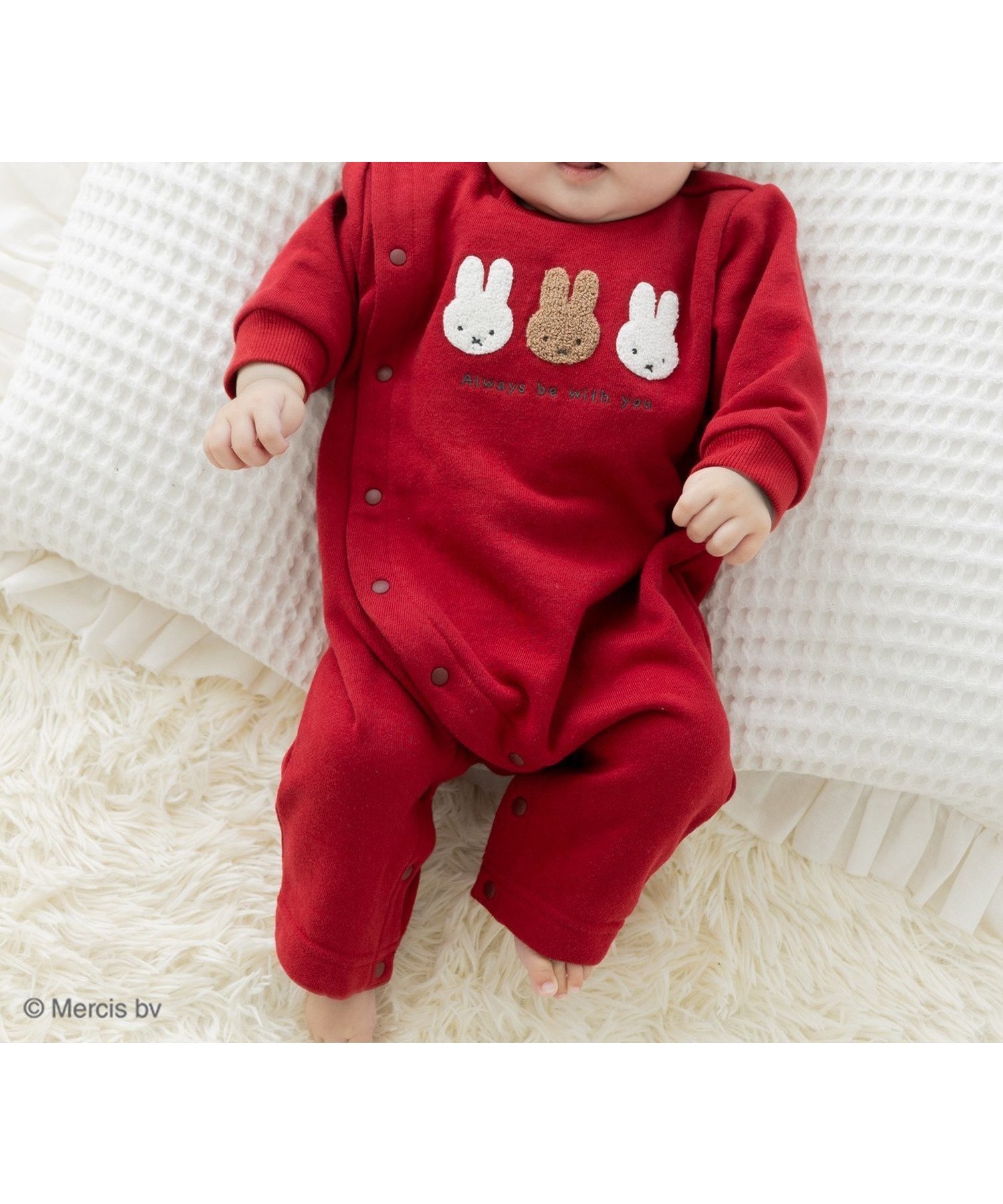 【チルツー/chil2 / KIDS】のミッフィー 裏毛カバーオール インテリア・キッズ・メンズ・レディースファッション・服の通販 founy(ファニー) 　ファッション　Fashion　キッズファッション　Fashion for Kids　トレーナー　Sweatshirt, Trainer　Dサガラ/ワインレッド|ID: prp329100004816296 ipo3291000000034983120