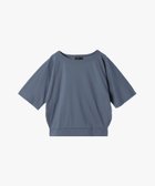 【アニエスベー ファム/agnes b. FEMME】のコットン 五分袖 Tシャツ Davida 人気、トレンドファッション・服の通販 founy(ファニー) ファッション Fashion レディースファッション Fashion for Women トップス・カットソー Cut & Sew Tops シャツ・ブラウス・オフィスカジュアル Elegant Blouses & Button-Ups ロングTシャツ・Tシャツ Longline T-Shirts & Tees シンプル Simple, Minimal リラックス Relax, Relaxed Fit 無地 Plain, Solid Color thumbnail グレー系|ID: prp329100004816307 ipo3291000000034983212