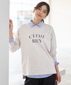 【エニー/ANY】のフットボールロングスリーブTシャツ 人気、トレンドファッション・服の通販 founy(ファニー) ファッション Fashion レディースファッション Fashion for Women トップス・カットソー Cut & Sew Tops シャツ・ブラウス・オフィスカジュアル Elegant Blouses & Button-Ups ロングTシャツ・Tシャツ Longline T-Shirts & Tees インナー Innerwear 秋 Autumn カーゴパンツ Cargo Pants, Utility Pants スリット Slit, Slit Detail デニム Denim, Jeans Material フランス France, French 冬 Winter / This Winter 再入荷 Restock / Back in Stock エレガント 上品 Elegant thumbnail ライトグレー[003]|ID: prp329100004816331 ipo3291000000034983444