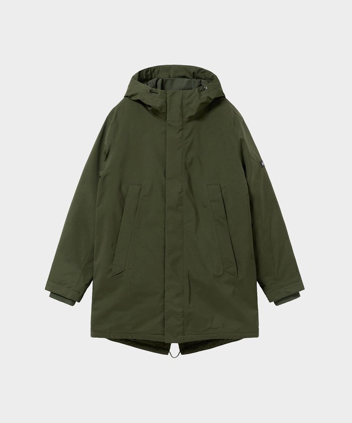 【エーグル/AIGLE / MEN】のGORE-TEX ゴアテックス 防風 防水 透湿 2レイヤー フィッシュテール グレーダックダウンジャケット RP インテリア・キッズ・メンズ・レディースファッション・服の通販 founy(ファニー) https://founy.com/ ファッション Fashion メンズファッション Fashion for Men ドローコード Drawcord, Drawstring Cord フロント Front, Front Design |ID: prp329100004816356 ipo3291000000035086160