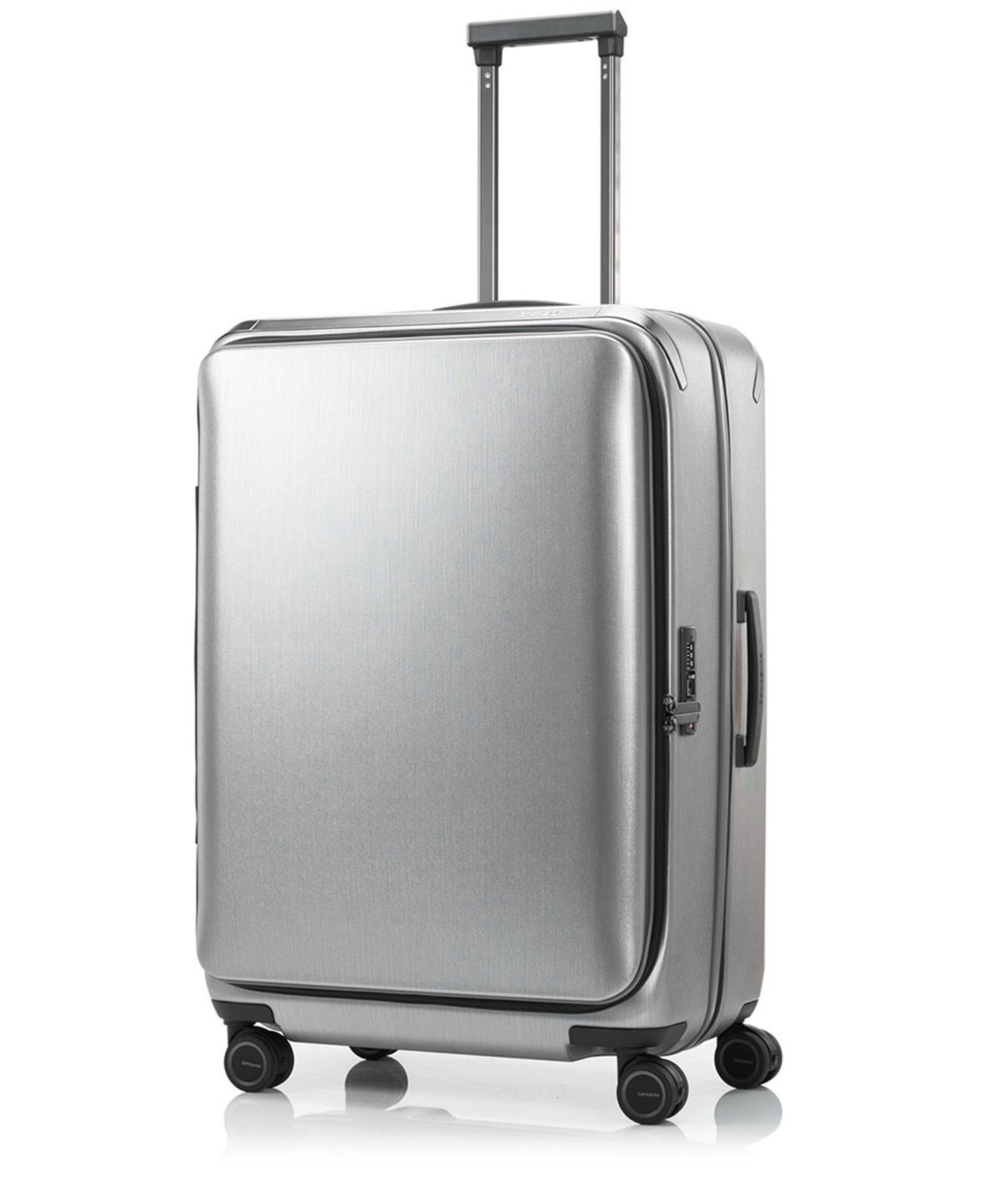 【サムソナイト/Samsonite】の【公式】サムソナイト ユニマックス スピナー75 スーツケース 1週間 インテリア・キッズ・メンズ・レディースファッション・服の通販 founy(ファニー) 　ファッション　Fashion　レディースファッション　Fashion for Women　スーツ　Business Suits & Workwear　コレクション　Collection, Seasonal Line　トラベル　Travel, Travel Gear　ドット　Polka Dot, Dot Pattern　プレミアム　Premium, High-End　ベスト　Vest, Waistcoat　おすすめ　Recommended / Our Picks　旅行　Travel　スーツケース キャリーケース　Suitcase / Carry Case　ビジネス 仕事 通勤　Business / Work / Commuting　ブラッシュトシルバー|ID: prp329100004816358 ipo3291000000034983720