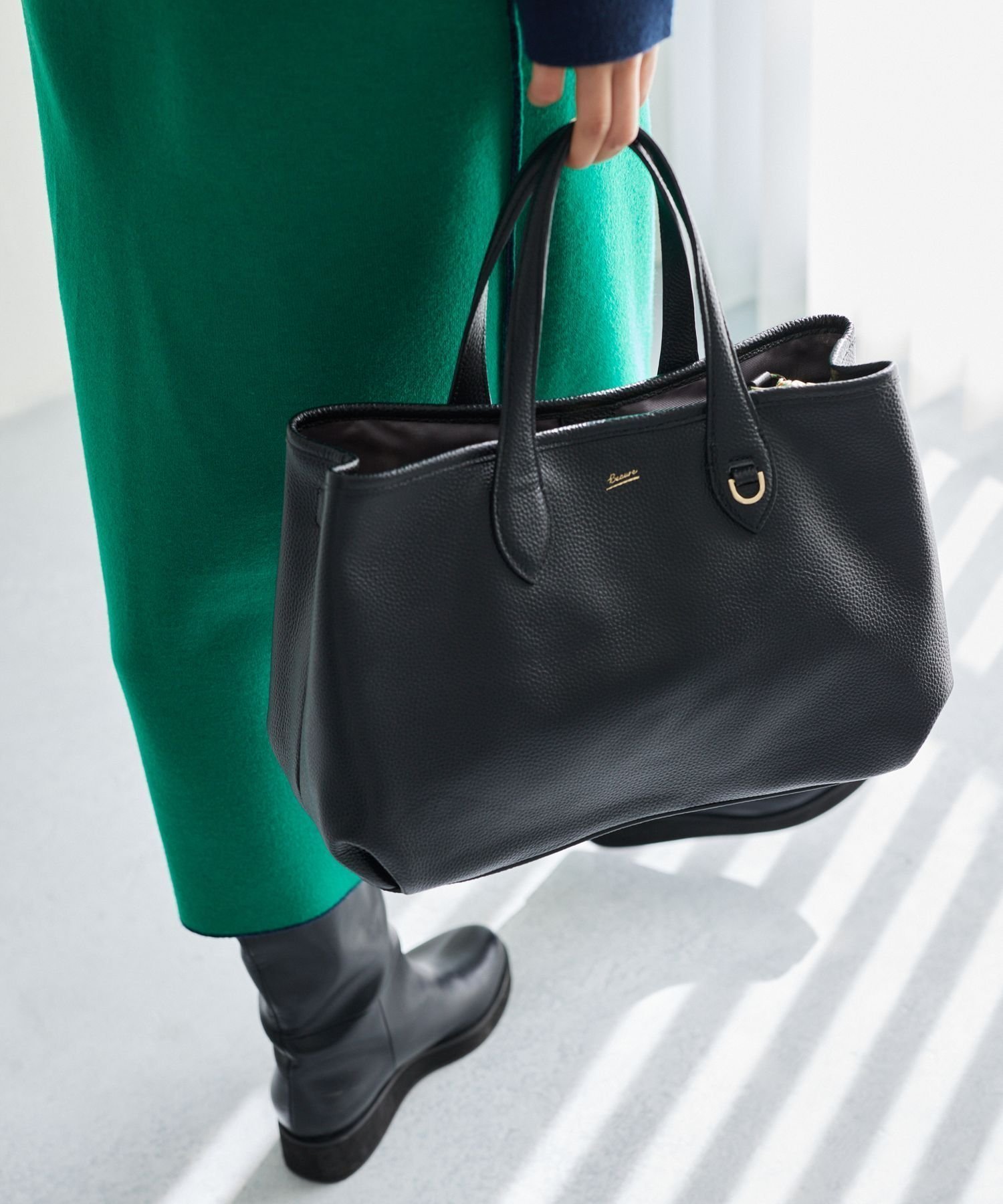 【バンヤードストーム/BARNYARDSTORM】のBeau re(ヴュレ別注) / レザービックトートBAG 人気、トレンドファッション・服の通販 founy(ファニー) 　ファッション　Fashion　レディースファッション　Fashion for Women　バッグ　Bags　シンプル　Simple, Minimal　トラベル　Travel, Travel Gear　トレンド　Trend, Trending Now　ビジネス 仕事 通勤　Business / Work / Commuting　ベーシック　Basic, Essential　別注　Limited Edition, Custom Order　 other-1|ID: prp329100004816366 ipo3291000000034983761