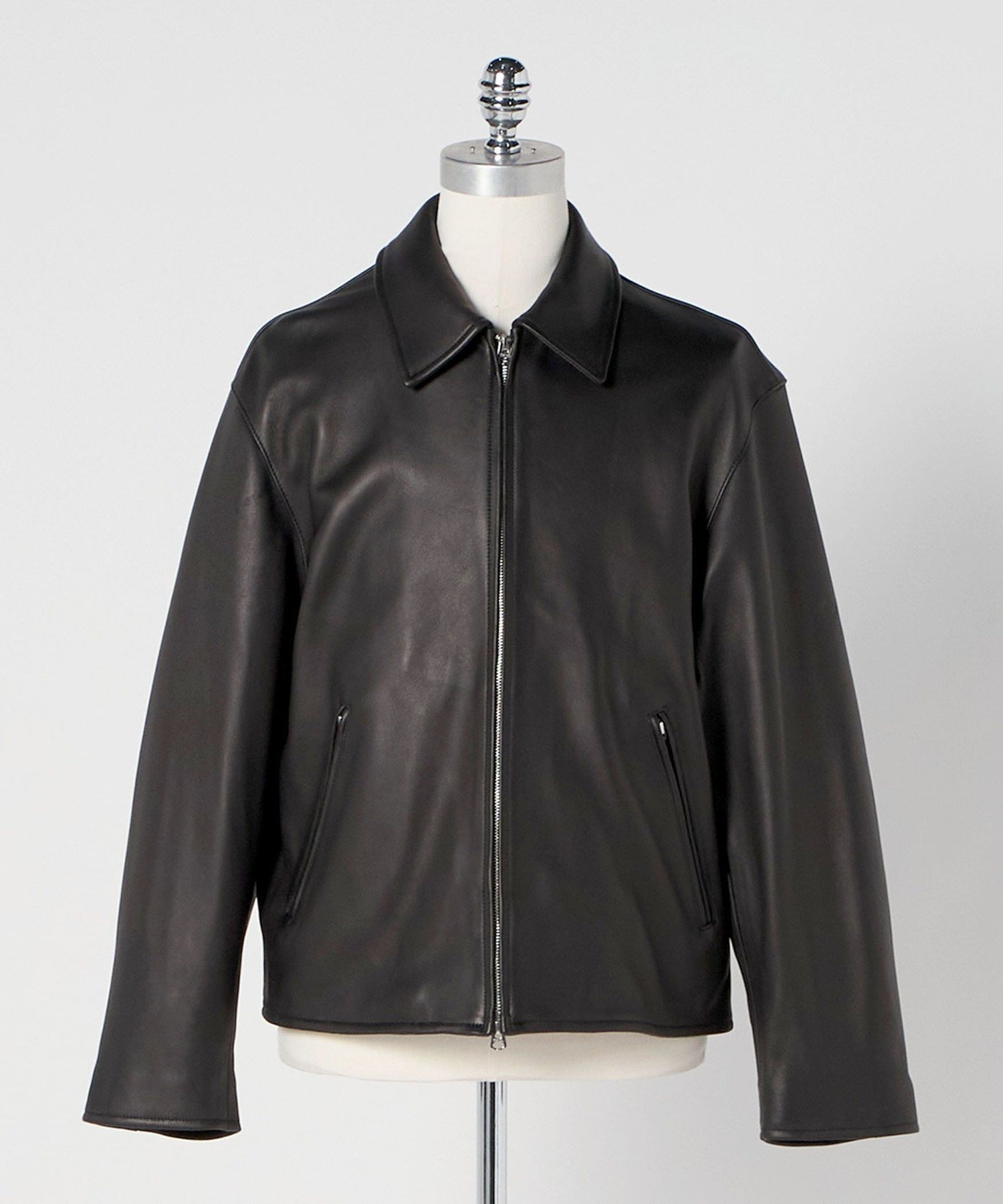 【ユナイテッドアローズ/UNITED ARROWS】のLOEFF ラムレザー バイカー ジャケット UNISEX インテリア・キッズ・メンズ・レディースファッション・服の通販 founy(ファニー) 　ファッション　Fashion　レディースファッション　Fashion for Women　アウター　Coat / Outerwear Collection　レディースジャケット・軽アウター　Jackets　ジャケット　Jacket, Outerwear　パターン　Pattern, Design Print　メンズ　Men's, Menswear　ユニセックス　Unisex, Genderless　おすすめ　Recommended / Our Picks　BLACK|ID: prp329100004816375 ipo3291000000034983829