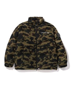 【アベイシングエイプ/A BATHING APE / MEN】の1ST CAMO DOWN JACKET M 人気、トレンドファッション・服の通販 founy(ファニー) ファッション Fashion メンズファッション Fashion for Men シリコン Silicone, Silicone Material ジップ Zip, Zipper ダウン Down, Puffer プリント Print, Printed Pattern リップ Lip, Lip Motif |ID:prp329100004816389