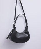 【アダム エ ロペ/ADAM ET ROPE'】の【WEB限定】ラウンドショルダーバッグ 人気、トレンドファッション・服の通販 founy(ファニー) ファッション Fashion レディースファッション Fashion for Women バッグ Bags ショルダー Shoulder, Shoulder Strap シルバー Silver, Metallic Silver スタイリッシュ Stylish, Fashionable 財布 Wallet, Purse バランス Balance, Style Balance フェイクレザー Faux Leather, PU Leather フォルム Silhouette, Form ポケット Pocket, Pocket Detail ラウンド Round, Round Neck 2025年 2025 2025-2026秋冬・A/W Autumn/Winter 2025–26 AW25–26 thumbnail ブラック(01)|ID: prp329100004816447 ipo3291000000034984314