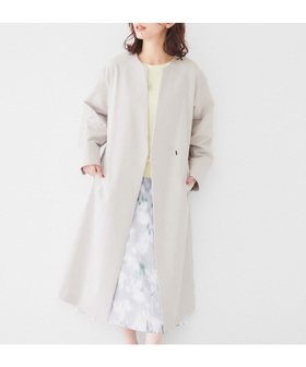 【アンタイトル/UNTITLED】の【撥水/春コート】コットンライク ストレッチコート 人気、トレンドファッション・服の通販 founy(ファニー) ファッション Fashion レディースファッション Fashion for Women アウター Coat / Outerwear Collection コート・ロングコート・ピーコート Long Coats, Peacoats & More おすすめ Recommended / Our Picks ストレッチ Stretch, Stretchy Fabric スマート Smart, Elegant フロント Front, Front Design ポケット Pocket, Pocket Detail 春 Spring 軽量 Lightweight, Ultra Light |ID:prp329100004816478